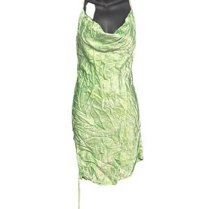 Amazing Stunning Rays for Days 100% viscose Sleeveless, cowl neckline, mini silh